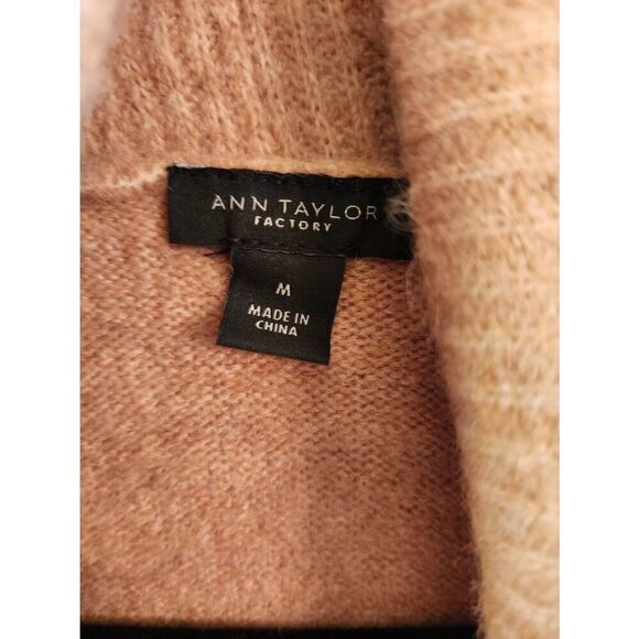 Ann Taylor sleeveless open front sweater tunic vest size M - Picture 3 of 5